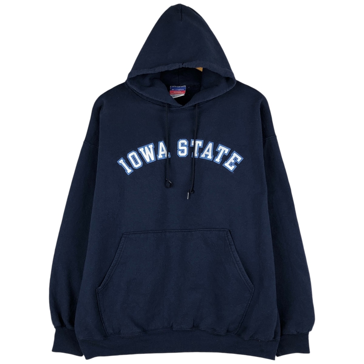 古着 00年代~ チャンピオン Champion AUTHENTIC ATHLETIC APPAREL IOWA STATE アイオワ州立大学 カレッジ スウェットプルオーバーパーカー メンズXL相当/eaa606555