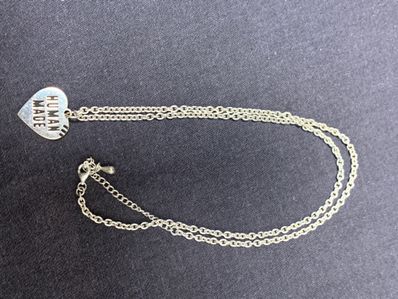 HUMAN MADE Heart Silver Necklace "Silver"