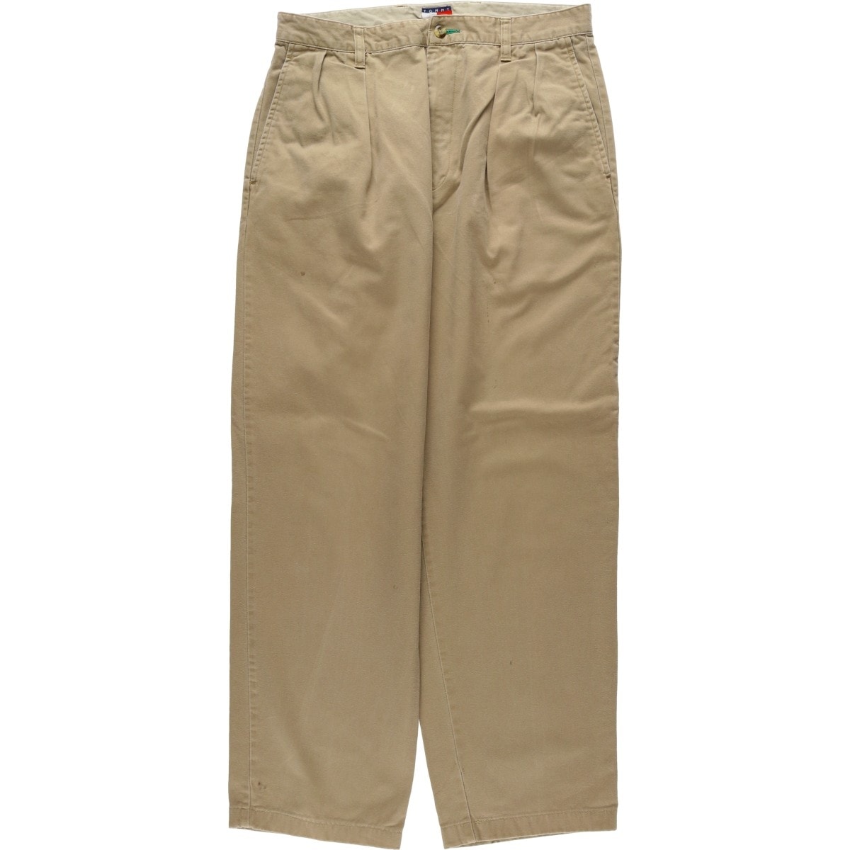 古着 90年代 トミーヒルフィガー TOMMY HILFIGER ツータック チノパンツ メンズw32相当 ヴィンテージ/eaa569879