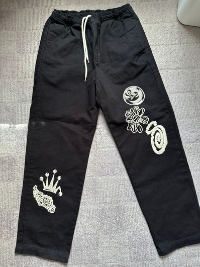 Stussy NOMA ICON BEACH PANT "Washed Black"