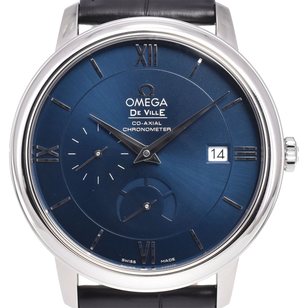 オメガ OMEGA 424.13.40.21.03.001 デビル コーアクシャル 自動巻き メンズ 極美品 箱・保証書付き C#147098