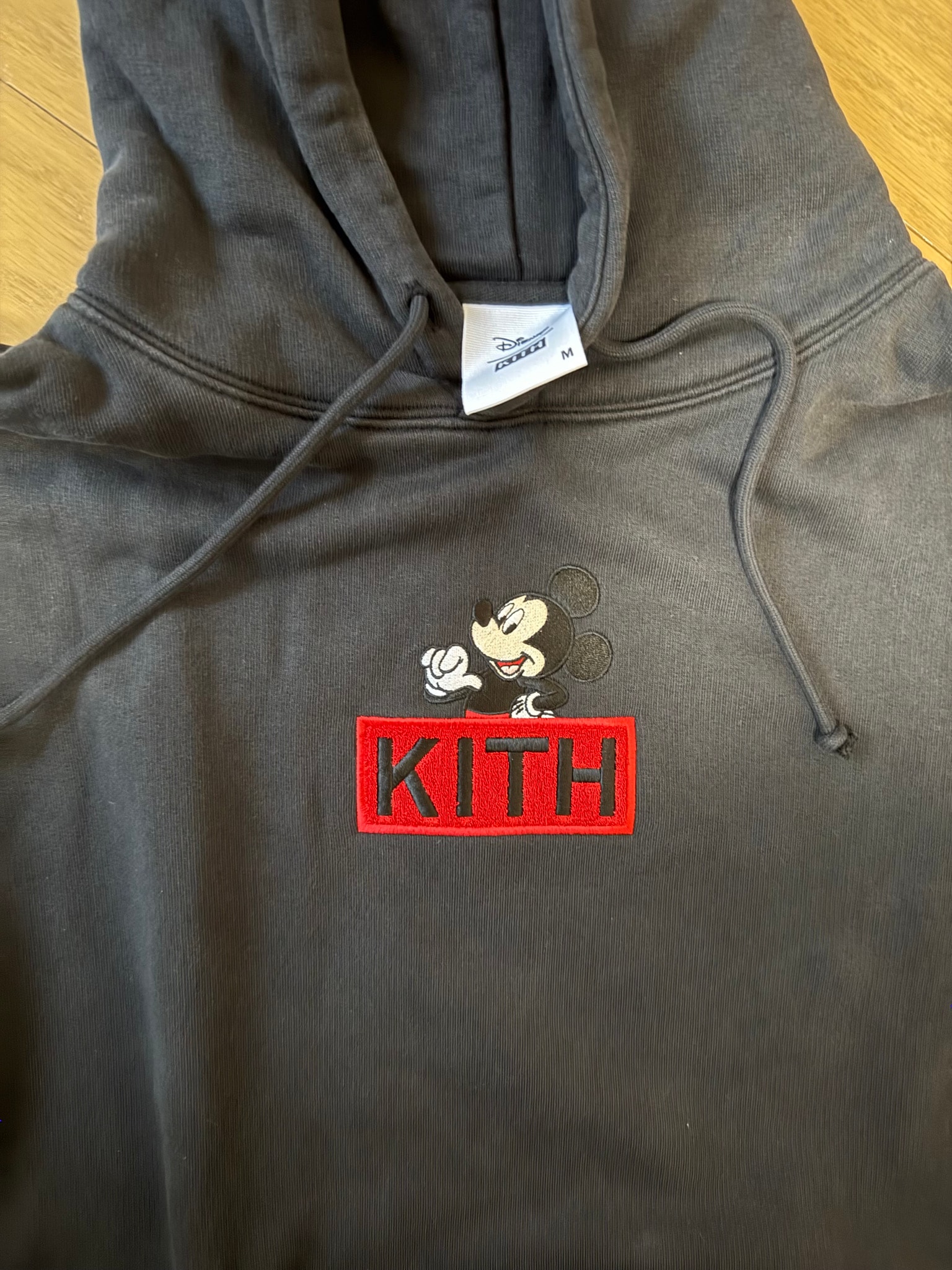 Kith x Disney Mickey & Friends Cyber Monday Mickey Classic Logo Hoodie "Black" KHM031774-001