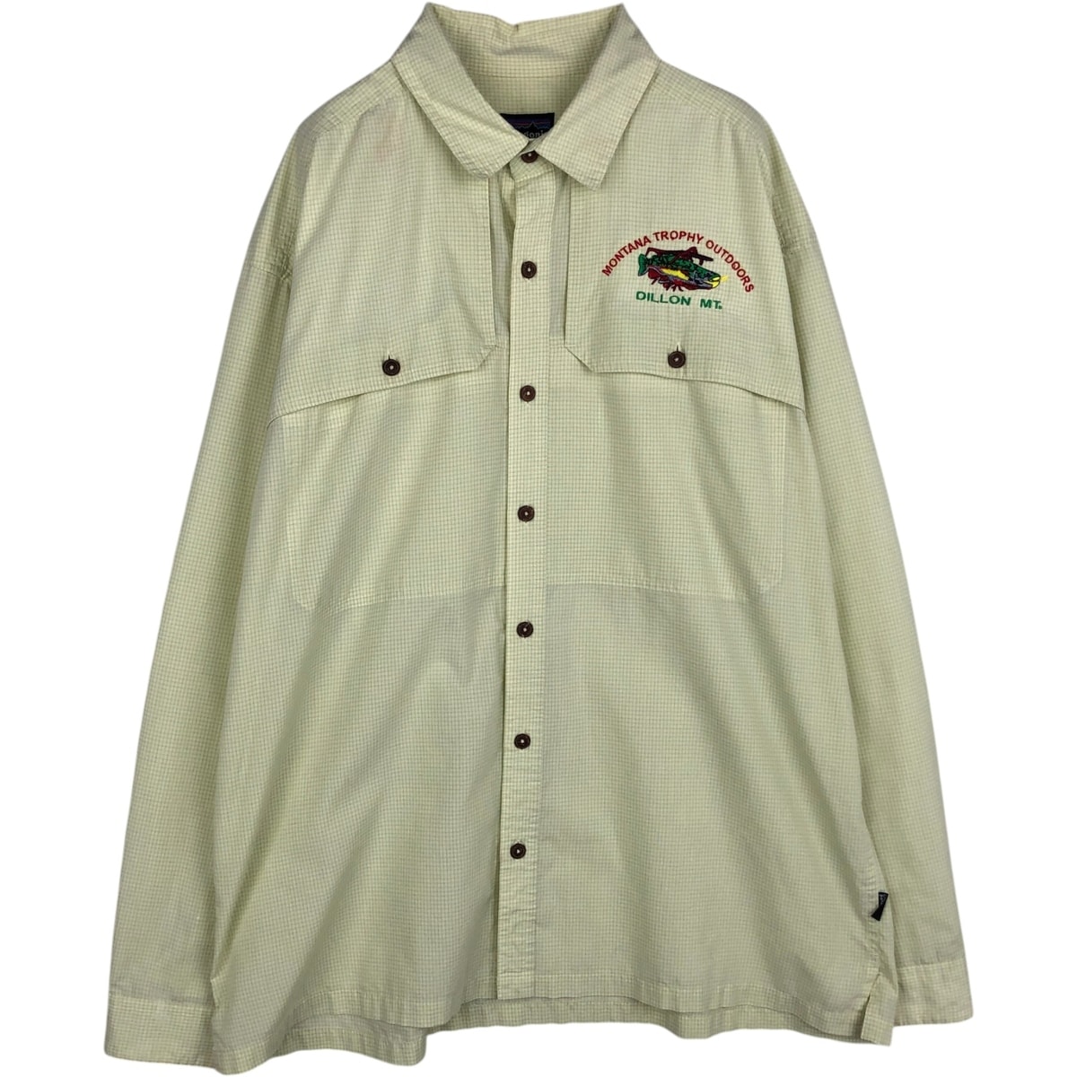 古着 パタゴニア Patagonia 52179SP12 長袖 チェックシャツ メンズL相当/eaa635645