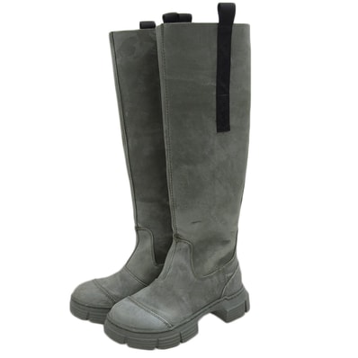 ガニー リサイクルラバーカントリーブーツ シューズ レディース カーキ 35 35