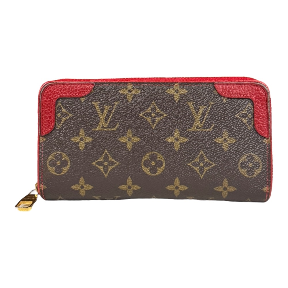 ルイヴィトン ジッピー モノグラムレティーロ 長財布 モノグラムキャンバス M61854 レディース LOUIS VUITTON 中古