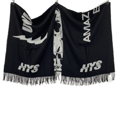 ヒステリックグラマー 【新品同様】02203QC02996 ロゴ ポンチョ/ジャケット FREE