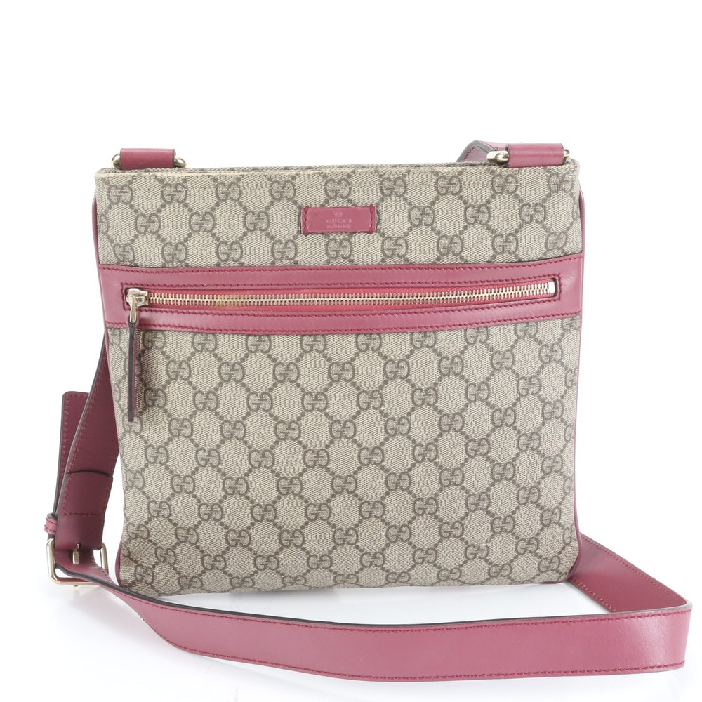 ■極美品 グッチ GGスプリーム 295257 ショルダーバッグ