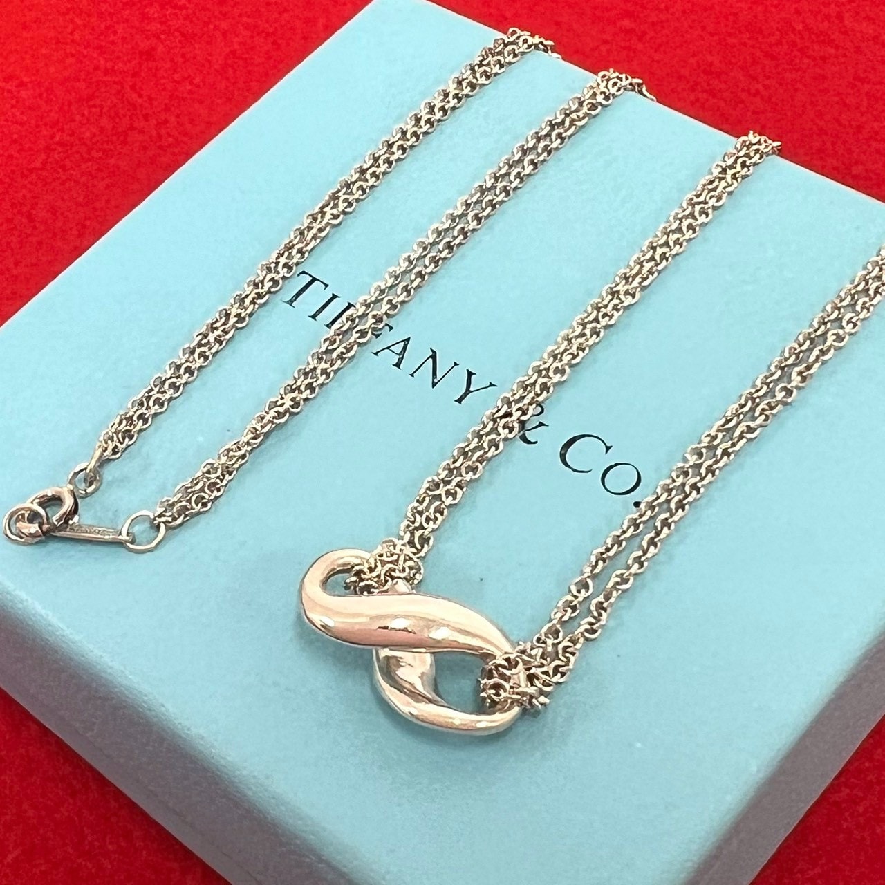 TIFFANY&Co. ティファニー インフィニティ ネックレス シルバー925 ネックレス シルバー
 34860