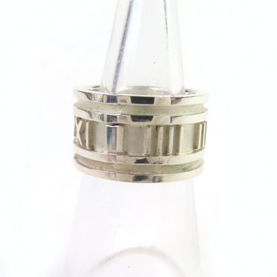 美品 ティファニー
リング・指輪 アトラス シルバー レディース 日本サイズ約10号相当