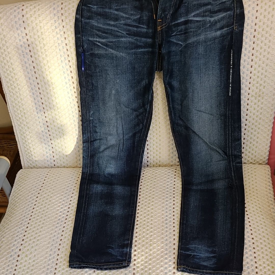 Denim by Vanquish&Fragment ダメージ加工ジーンズ