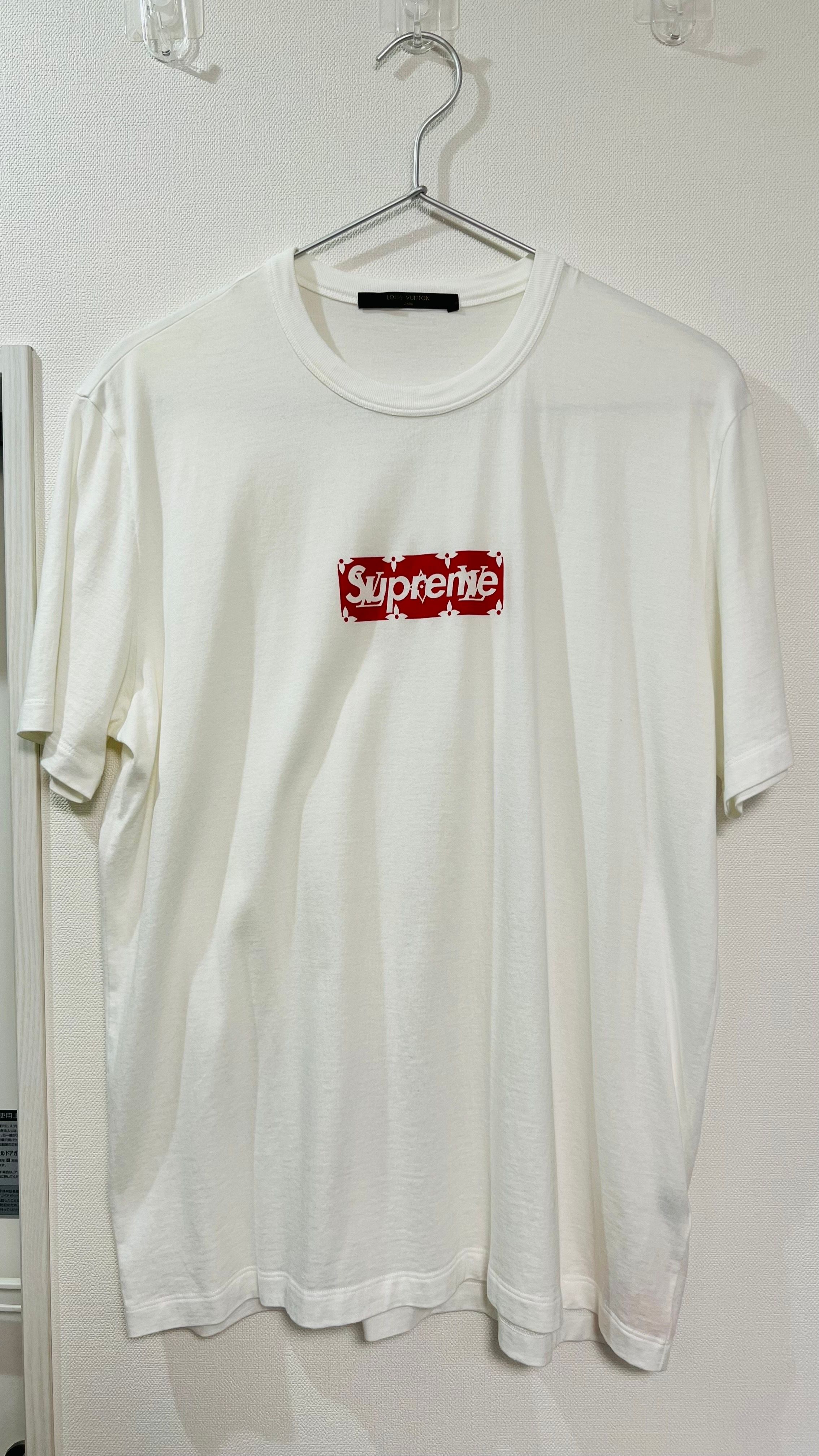 Supreme / Louis Vuitton Box Logo Tee "Red"