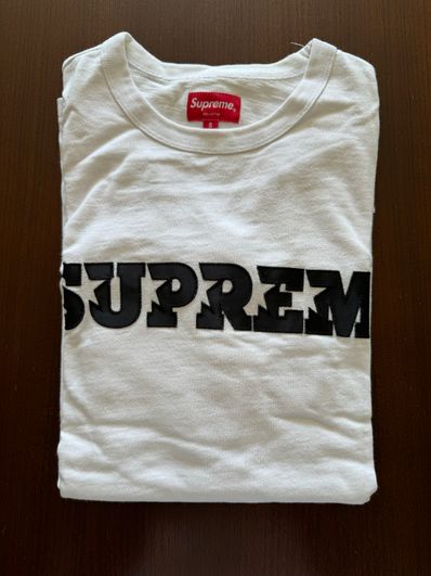 Supreme Star Logo S/S Top "White"