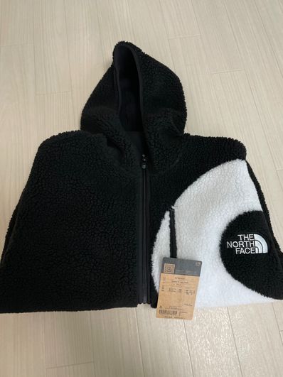 Supreme x The North Face S Logo Hooded Fleece Jacket "Black"