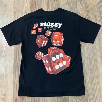 Stussy Rollers Tee "Black"