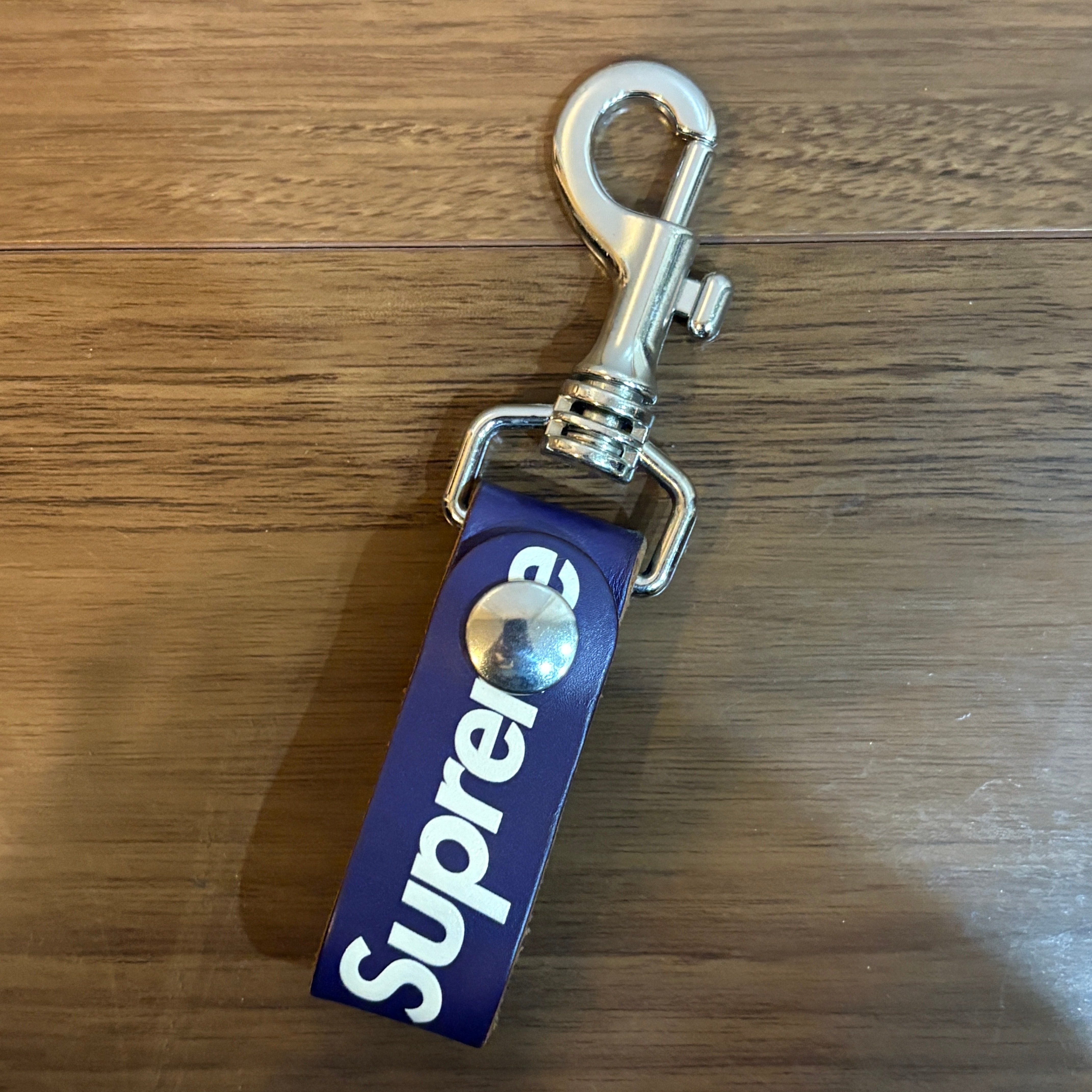 Supreme Leather Key Loop 