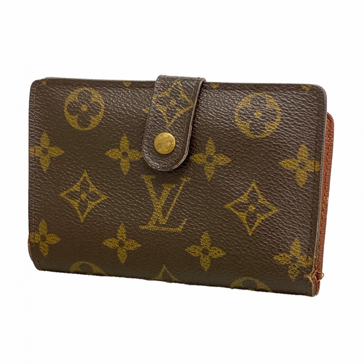 ★SALE【6gd4778】ルイヴィトン 財布 モノグラム ポルトモネビエヴィエノワ M61663 ブラウン【中古】レディース