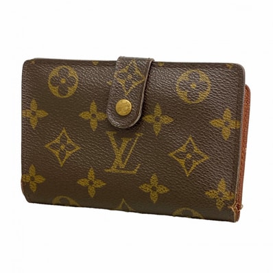 ★SALE【6gd4778】ルイヴィトン 財布 モノグラム ポルトモネビエヴィエノワ M61663 ブラウン【中古】レディース