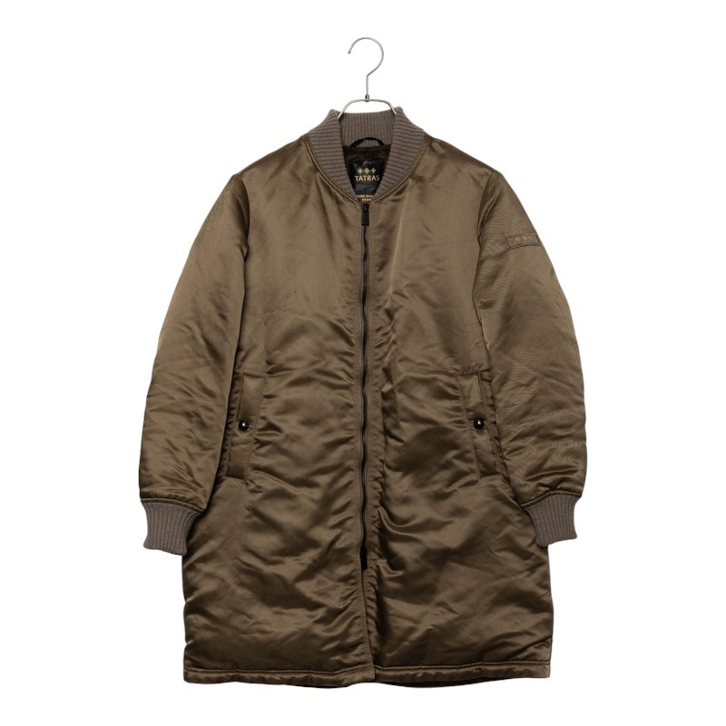 タトラス TATRAS R AIONA アイオナ MA-1 ミリタリー ダウンコート ロングMA1 LTA17A4554 カーキ ナイロン レディース TATRAS 中古