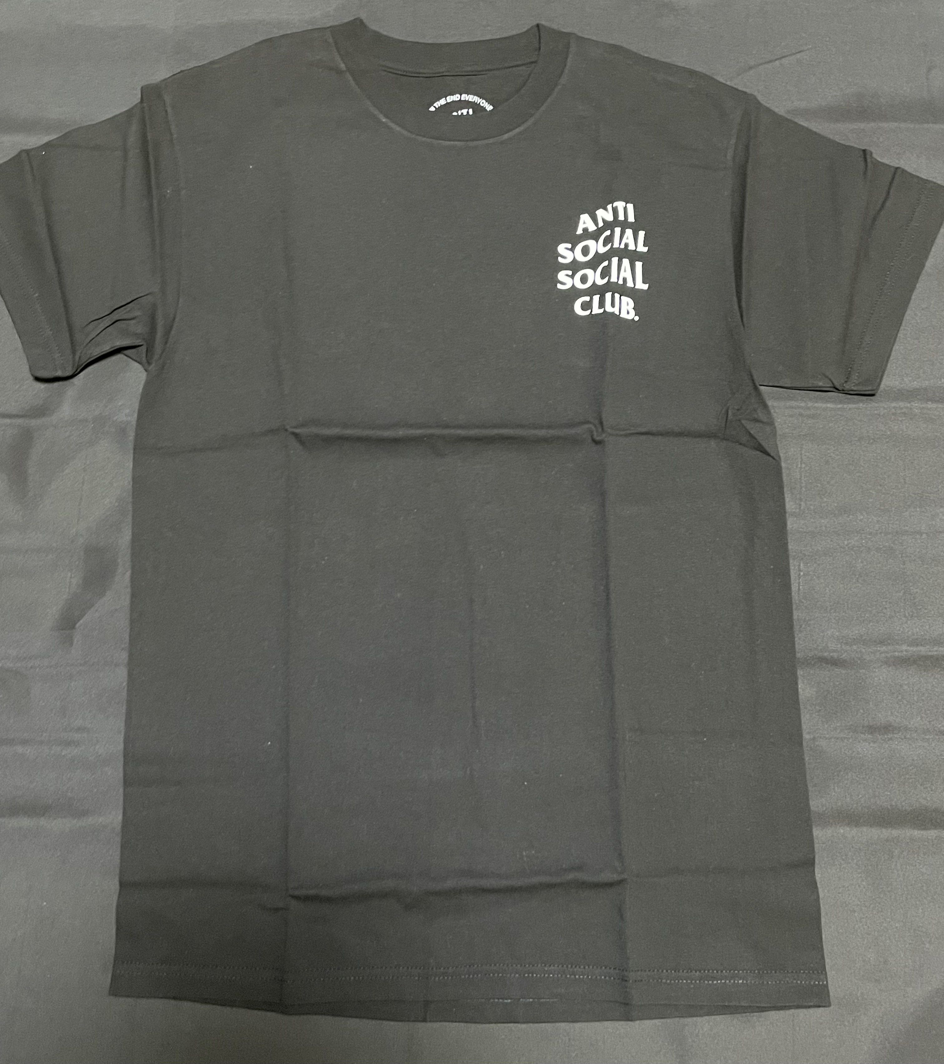 ANTI SOCIAL SOCIAL CLUB Logo Tee 2 "Black"