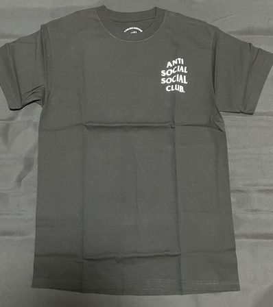 ANTI SOCIAL SOCIAL CLUB Logo Tee 2 "Black"