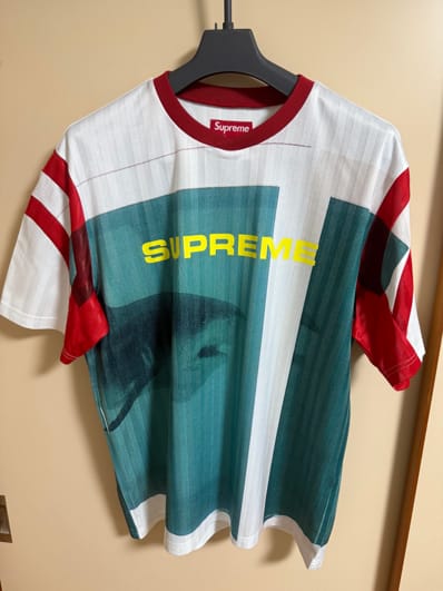 Supreme x Damien Hirst Soccer Jersey "White"