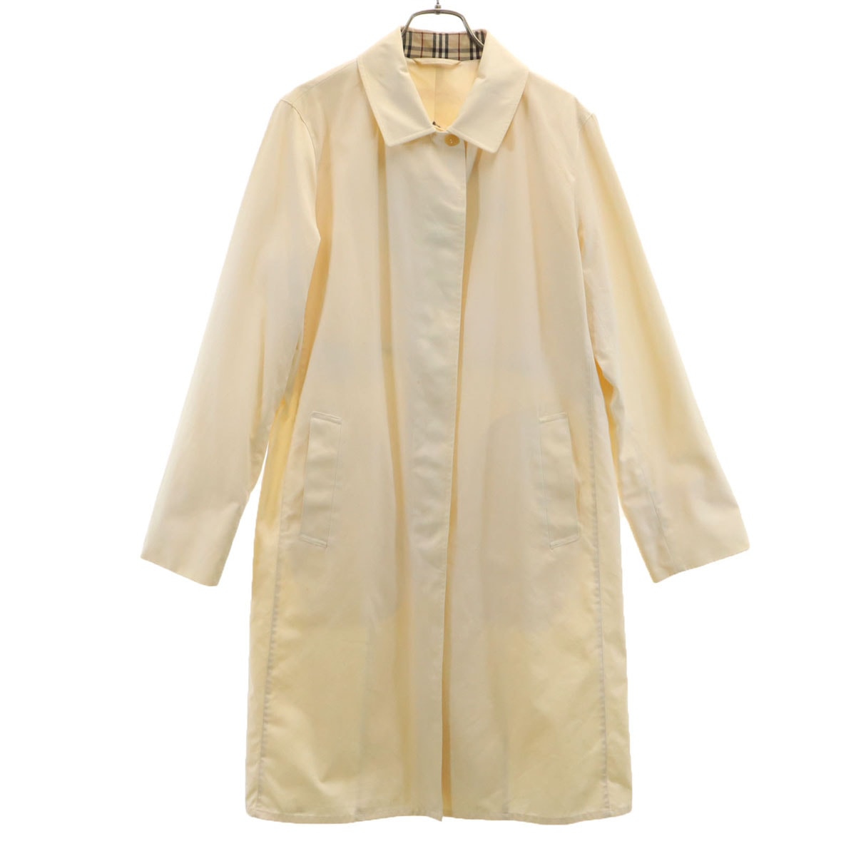 BURBERRY LONDON バーバリーロンドン ステンカラーコート 11 生成り 三陽商会