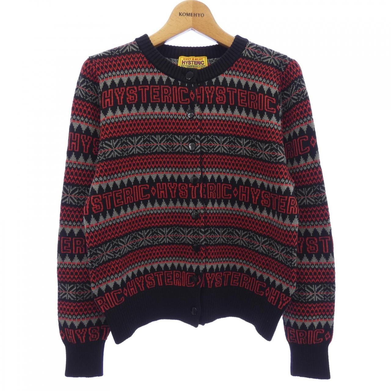 ヒステリックグラマー HYSTERIC GLAMOUR 01233ND05 カーディガン