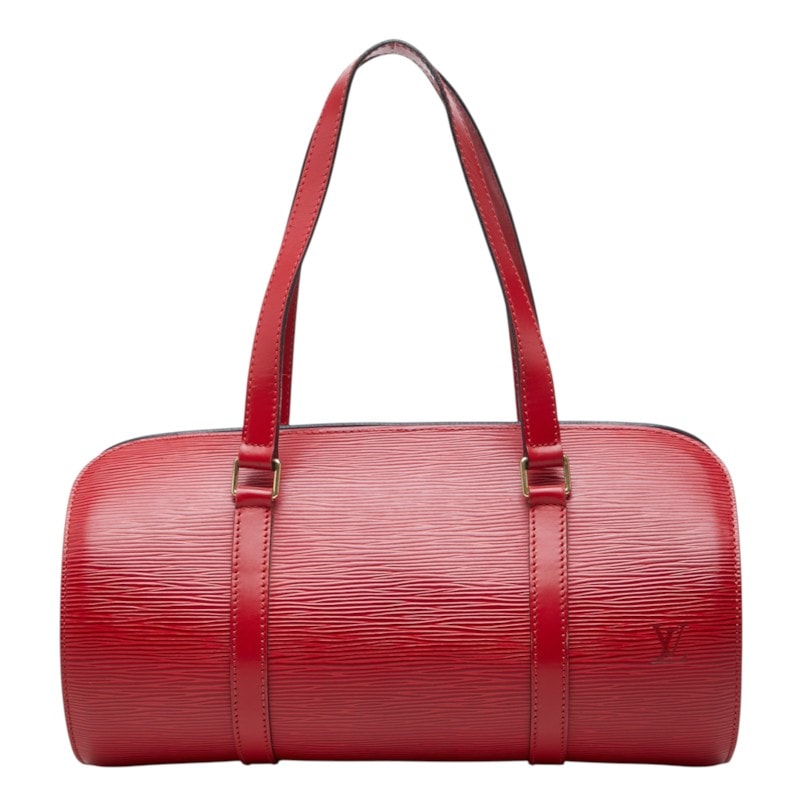 Louis Vuitton Epi Soufflot "Castilean Red"
