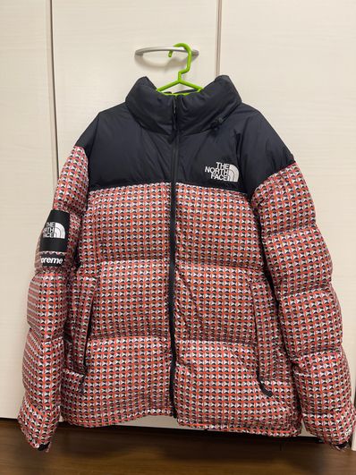 Supreme x The North Face Studded Nuptse Jacket "Red"