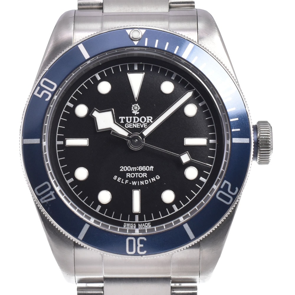チューダー TUDOR 79220B ヘリテージ ブラックベイ ブラック 自動巻き メンズ 良品 保証書付き 腕時計 J#150360
