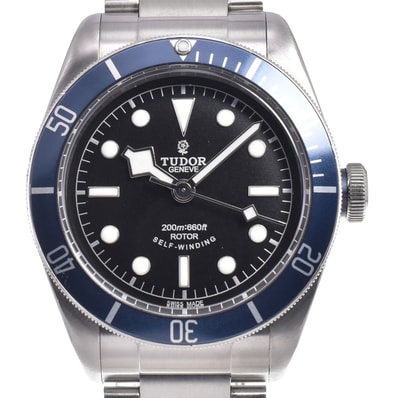 チューダー TUDOR 79220B ヘリテージ ブラックベイ ブラック 自動巻き メンズ 良品 保証書付き 腕時計 J#150360