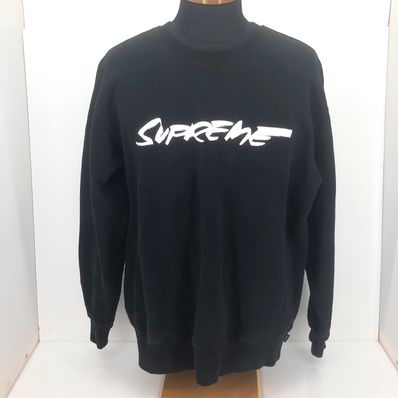 Supreme Futura Logo Crewneck "Black"