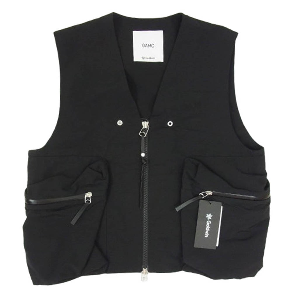 OAMC オーエーエムシー ベスト GL15705MC GOLDWIN ゴールドウィン VEST ベスト ブラック系 M【中古】