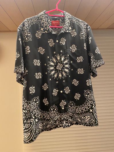 Supreme Bandana Silk S/S Shirt Supreme Bandana Silk S/S Shirt