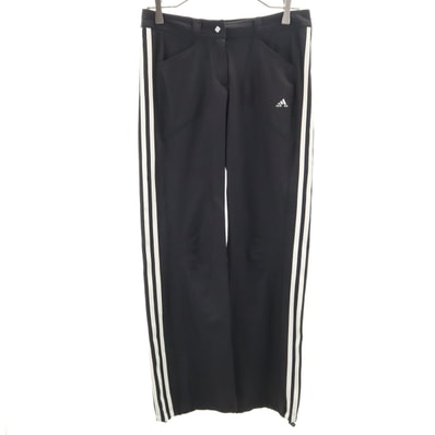 adidas アディダス トレーニング パンツ S 黒 ストレッチ