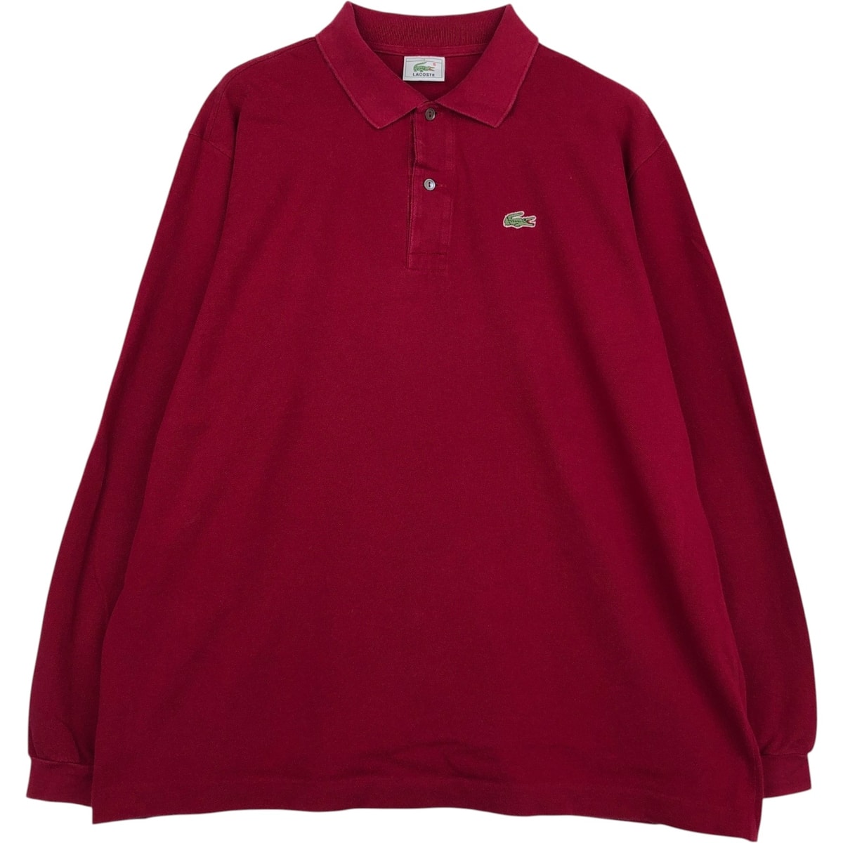 古着 ラコステ LACOSTE 長袖 ポロシャツ 7 メンズXXL相当/eaa631885