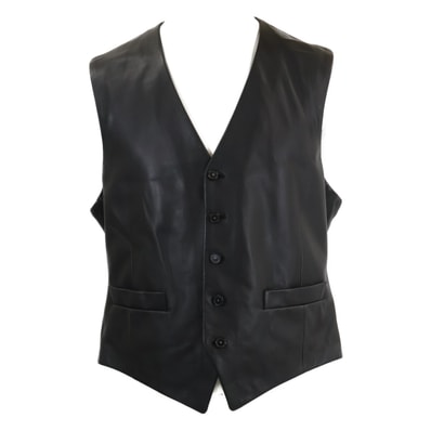 エルメス 【国内正規】ラムスキン ジレ/ 56