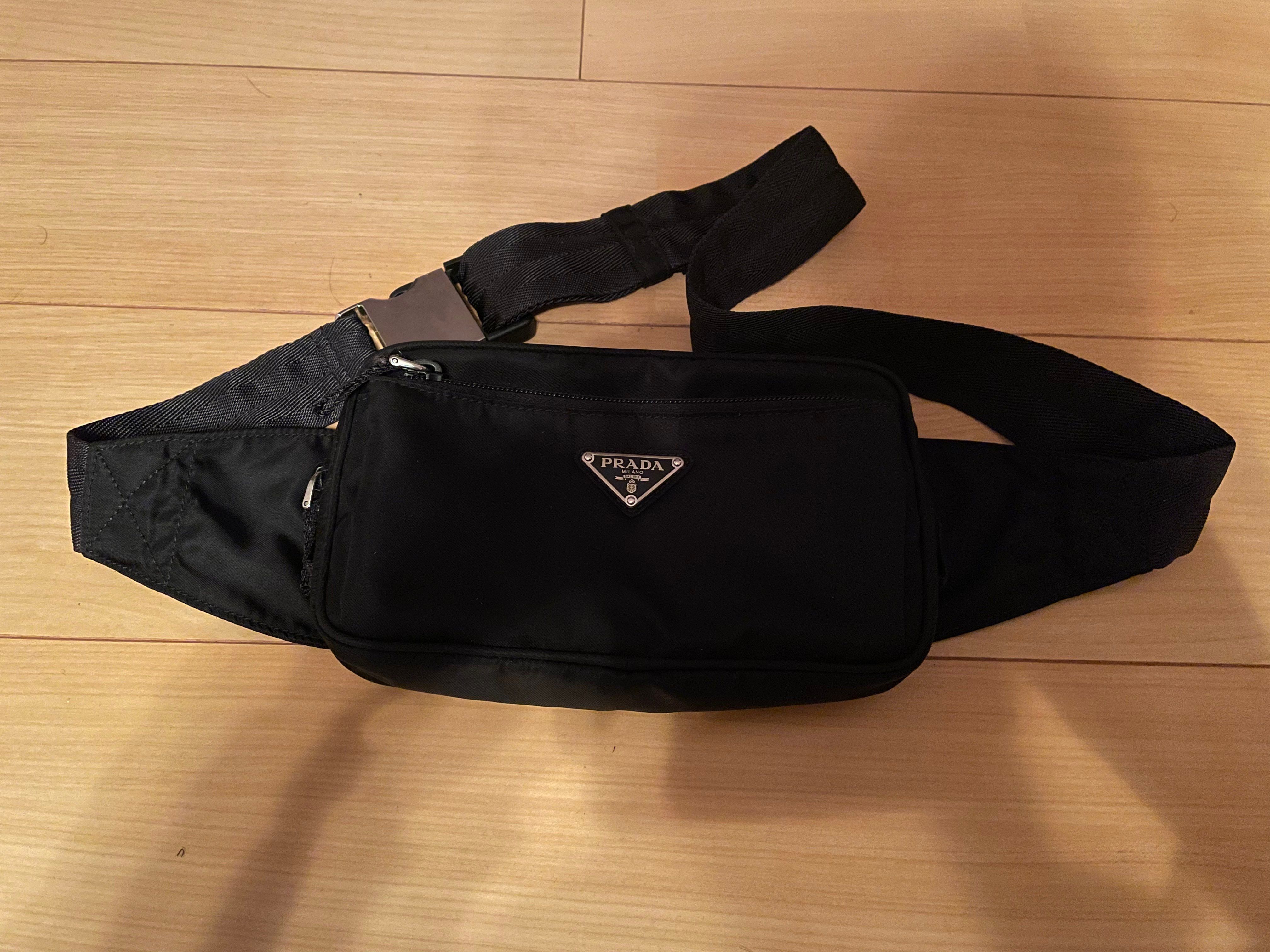 プラダ ナイロン ボディーバッグ ウエストバッグ