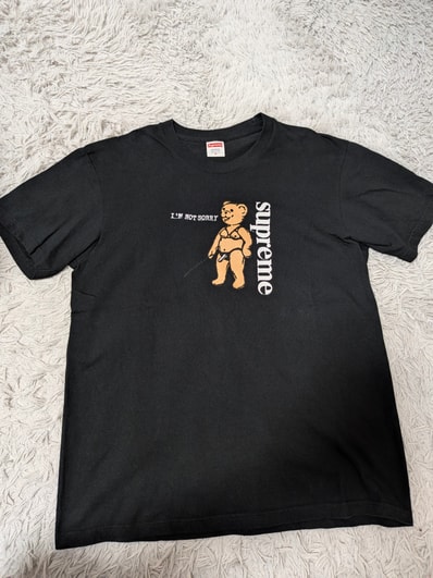 Supreme Not Sorry Tee "Black"