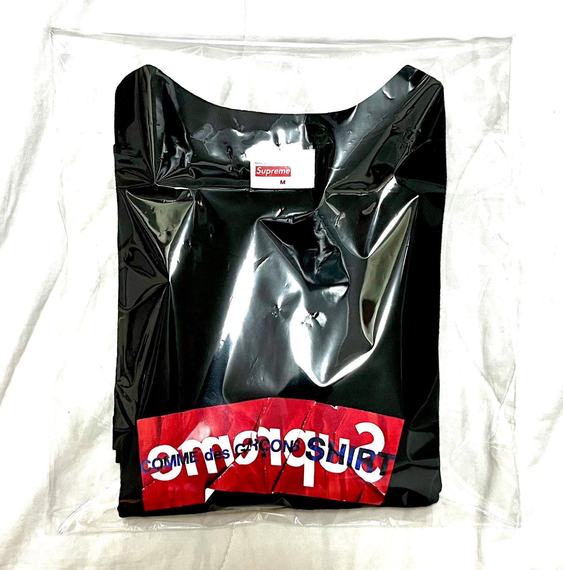 Supreme COMME des GARCONS SHIRT Box Logo Tee "Black"