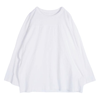 COMOLI コモリ カットソー 21AW U03-05001 フットボール Tシャツ ホワイト系 3【中古】