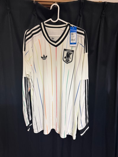 adidas Japan National Team 2026 Away Replica Jersey Long Sleeve "OffWhite/Black"