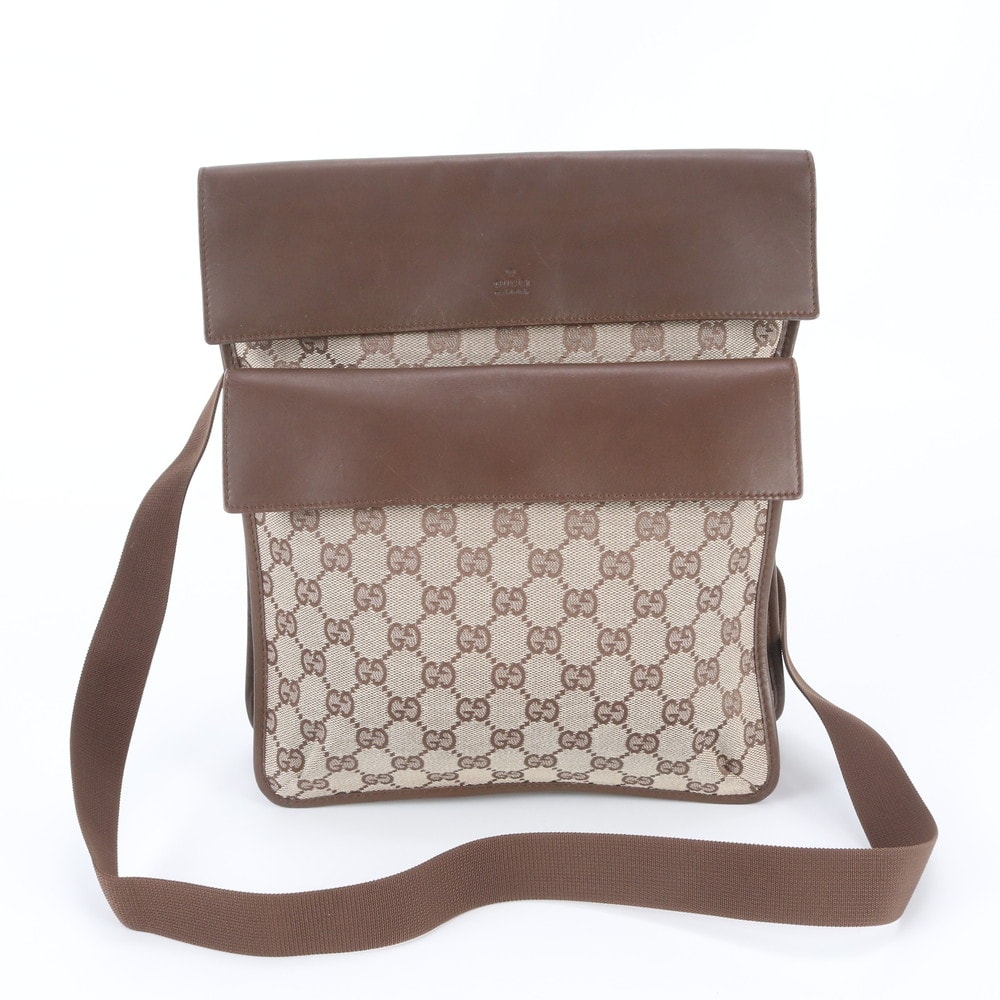 B (目立った傷や汚れなし)】□極美品 グッチ GGスプリーム 223666