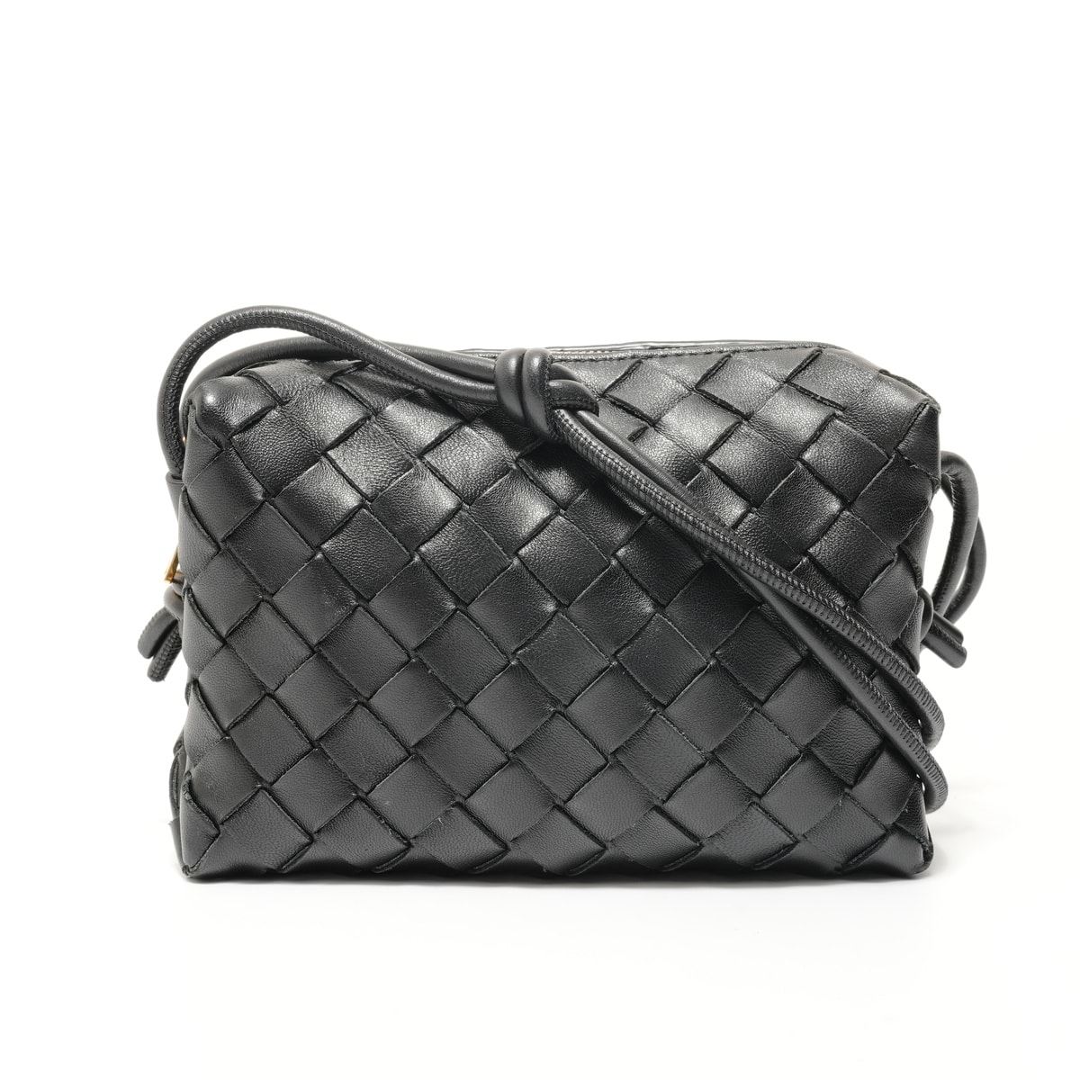 ボッテガヴェネタ BOTTEGAVENETA イントレチャート ショルダーバッグ【中古】