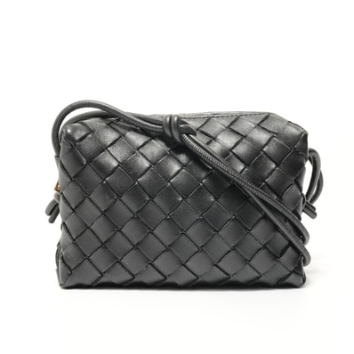 ボッテガヴェネタ BOTTEGAVENETA イントレチャート ショルダーバッグ【中古】
