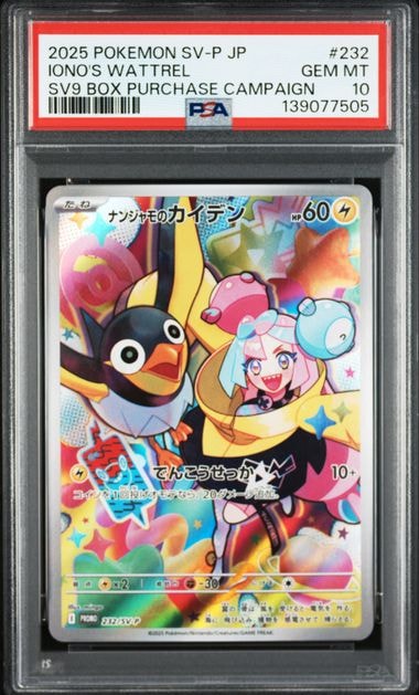 ナンジャモのカイデン P [SV-P 232](プロモーションカード「拡張パック バトルパートナーズ Box購入キャンペーン」)