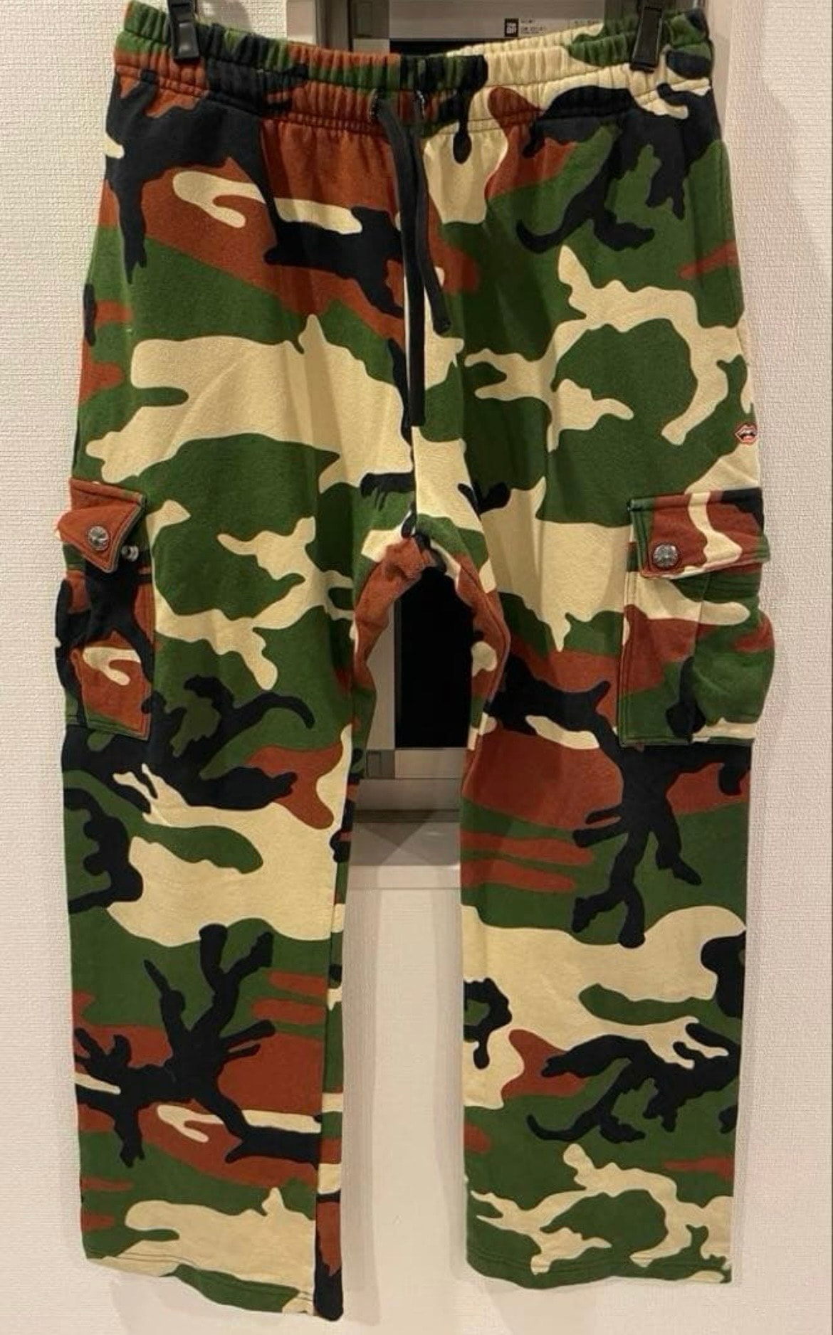 Chrome Hearts Matty Boy PPO Caution Sweat Cargo Long Pants "Camo"