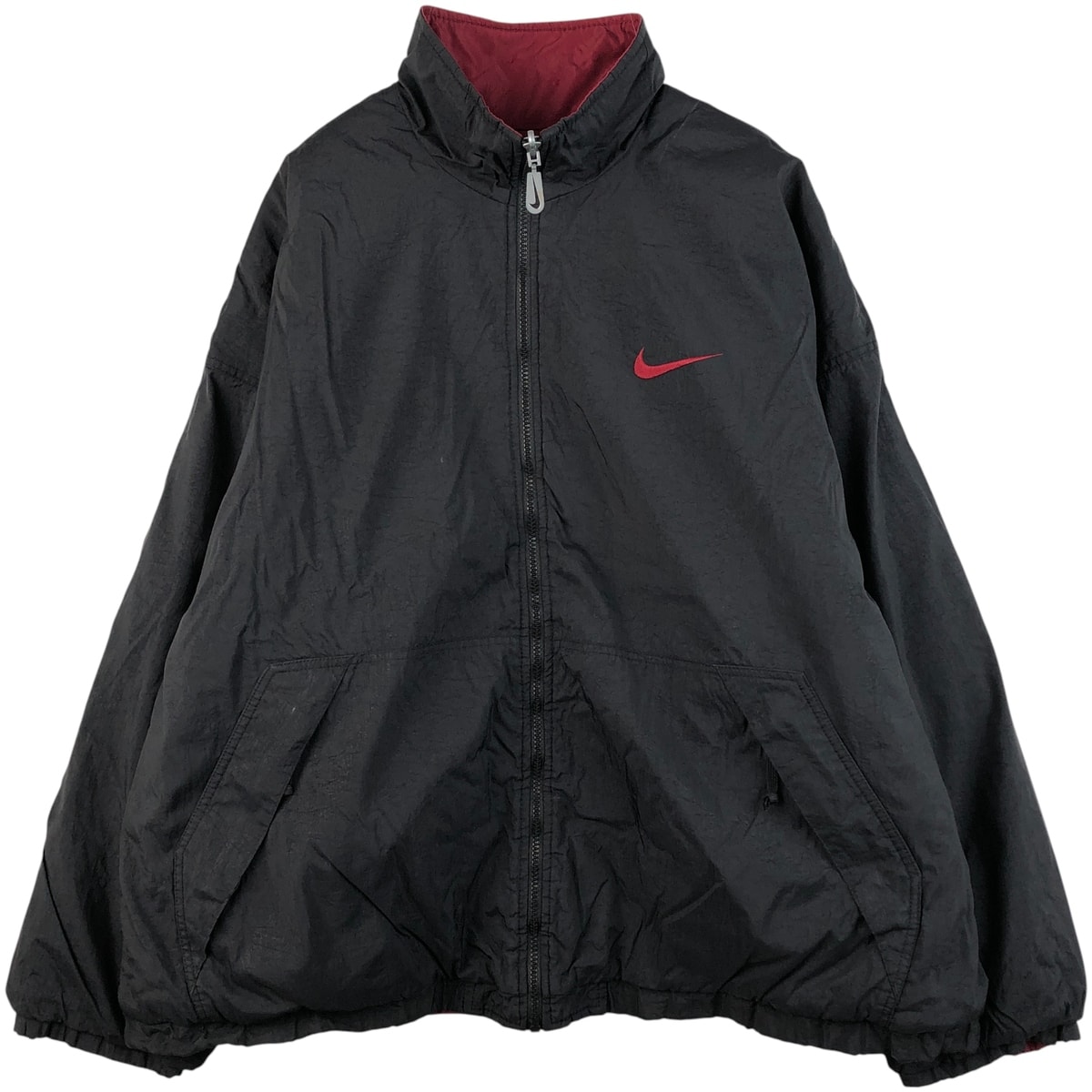 古着 90年代 ナイキ NIKE リバーシブル バックロゴ 中綿ジャケット パファージャケット メンズXL相当 ヴィンテージ/eaa609156
