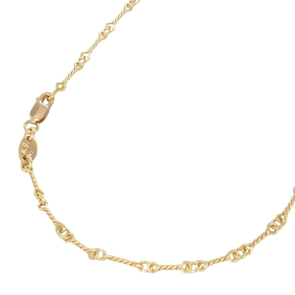 Chrome Hearts 22K Twist Chain Necklace "Yellow Gold"