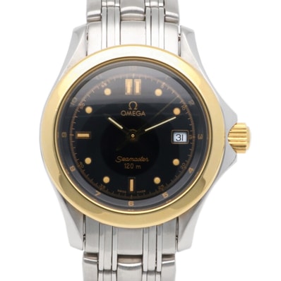 オメガ シーマスター120 腕時計 時計 ステンレススチール クオーツ レディース 1年保証 OMEGA 中古